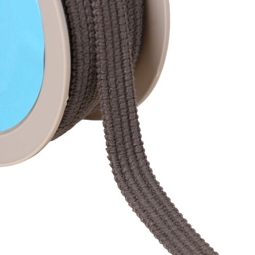 Galon quatre cordons 15mm gris foncé au mètre