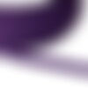 Double cordon 9mm violet au mètre