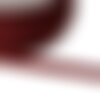 Bobine 20m double cordon 9mm rouge bordeaux