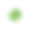 Ecusson thermocollant marguerite vert 3,3cm x 3,3cm