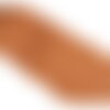 Dentelle élastique flamme 200mm marron chocolat au mètre