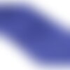 Bobine 15m dentelle élastique fleurs 230mm bleu roy