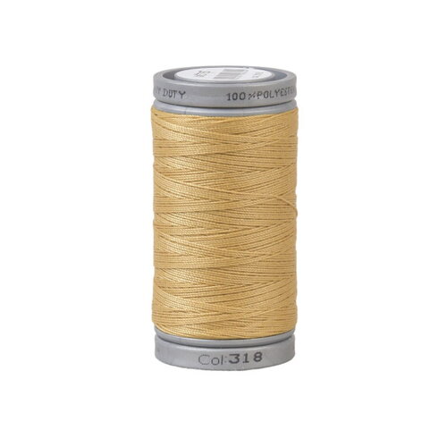 Fil super polyester résistant 125m haute qualité moutarde