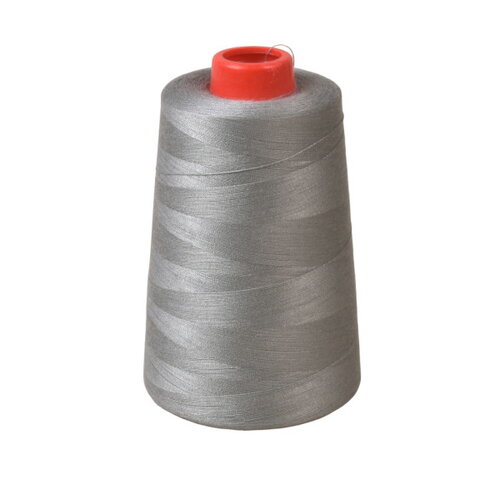 Cône fils polyester 5000 yards/4572mètres haute qualité gris