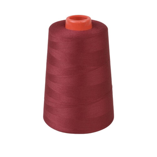 Cône fils polyester 5000 yards/4572mètres haute qualité rouge