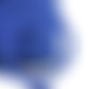 Cordon chiné pour anses de sacs 10mm bleu roi au mètre