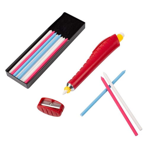 Crayon craie porte-mine + 16 mines bohin