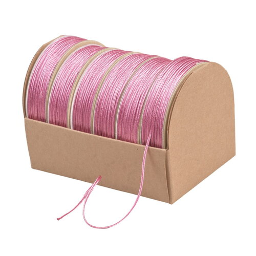 Bobine de 10m cordon à broder 2mm fuchsia