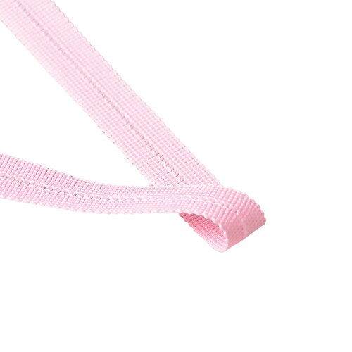 Bobine 25m tresse prépliée 20mm rose