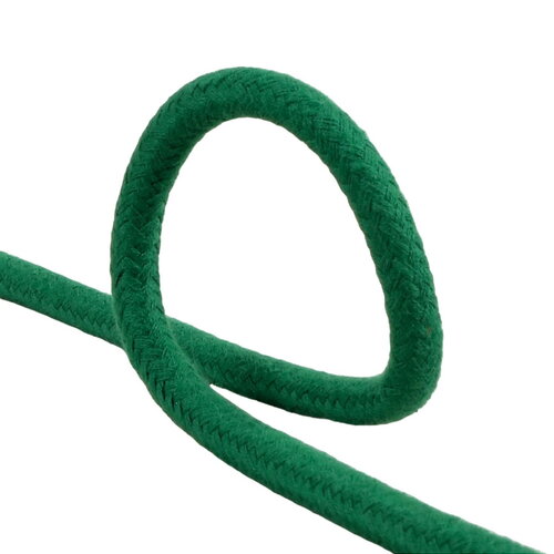 Bobine 20m cordon tressé 8mm vert