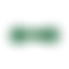 Lot de 5 brandebourgs textile 75mm vert sapin