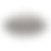 Lot de 3 motifs soleils perles thermocollant 65mm noir