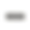 Ecusson thermocollant force gris 6,5cm x 2,3cm