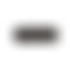 Ecusson thermocollant force noir 6,5cm x 2,3cm
