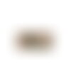 Ecusson thermocollant polo horse compétitions beige 5,4cm x 2,9cm