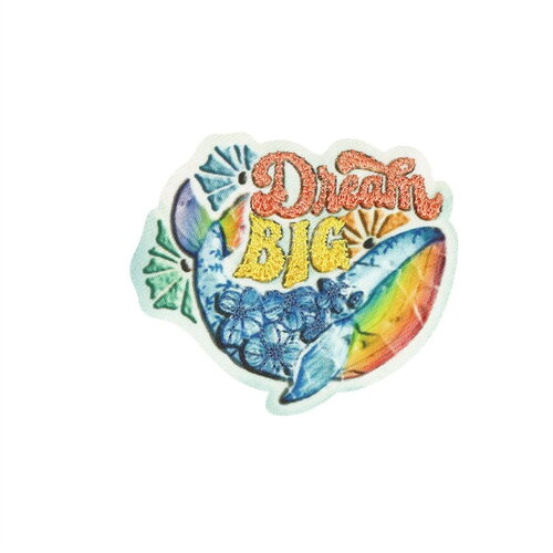 Ecusson thermocollant good vibes dreaecusson thermocollantbig 0cm x 0cm