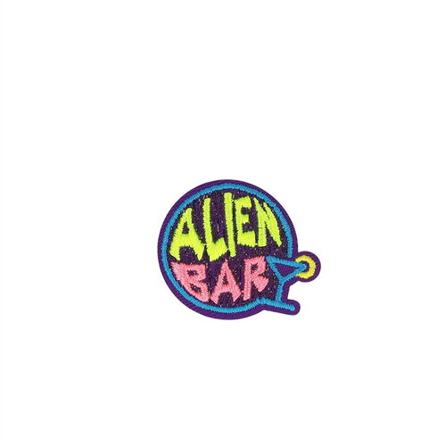 Ecusson thermocollant alien alien bar 3cm x 3cm