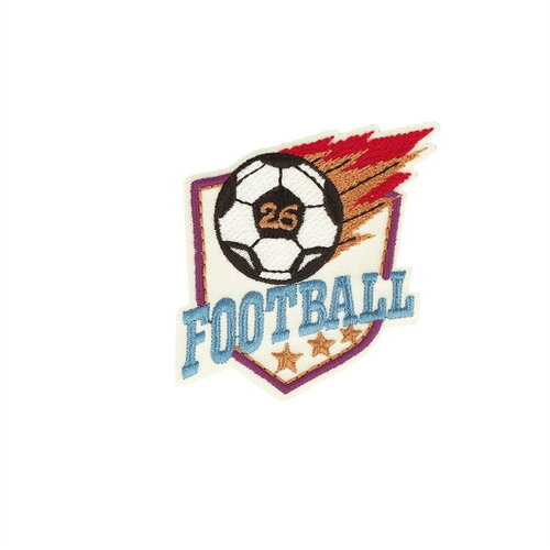 Ecusson thermocollant football  5,2cm x 5,9cm