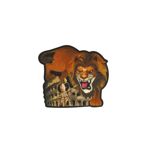 Ecusson thermocollant animaux et monuments lion 5cm x 4cm