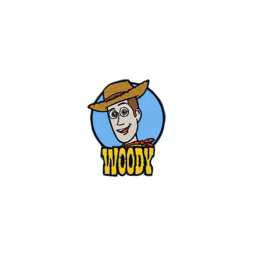 Ecusson thermocollant broderie toy story woody 6x7cm