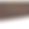 Sangle chinée point sellier 30mm marron chocolat au mètre
