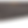 Sangle chinée point sellier 30mm gris moyen au mètre