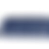 Frange flochettes 12mm bleu marine au mètre
