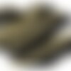 Bobine 25m galon franges 30mm noir