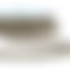 Bobine 25m galon franges 12mm gris moyen
