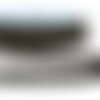 Bobine 25m galon franges 12mm noir