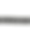 Bobine 25m frange flochettes 12mm noir