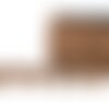 Bobine 25m frange chinée métal 21mm rouille
