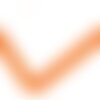 Bobine 20m frange épaisse 25mm orange