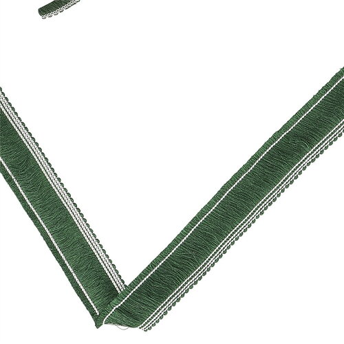 Bobine 20m frange épaisse 25mm vert bouteille