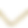 Bobine 20m frange épaisse 25mm beige