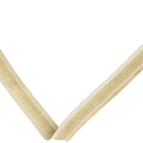 Bobine 20m frange épaisse 25mm beige