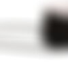 Bobine 15m chaîne aluminium 7mm noir