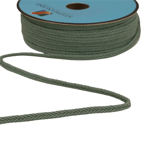 Bobine 25m galon chevrons 6mm vert