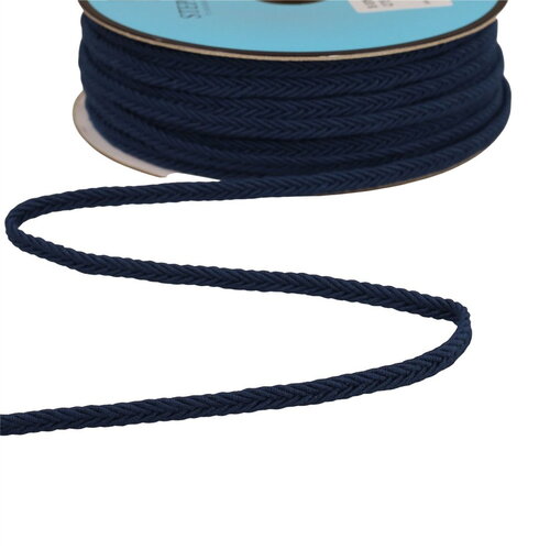 Bobine 25m galon chevrons 6mm bleu