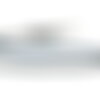 Bobine 25m galon croquet métallique 8mm bleu