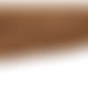 Bobine 15m sangle aspect naturel bicolore extensible 50mm marron