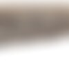 Bobine 15m sangle aspect naturel bicolore extensible 50mm noir