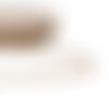 Bobine 30m cordon tressé 4,5mm marron