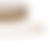 Bobine 30m cordon tressé 4,5mm beige