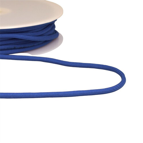 Bobine 30m cordon tressé 4,5mm bleu