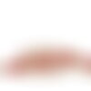 Galon perles thermocollant 15mm marron chocolat au mètre