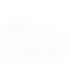 Bobine 25m galon vagues mat 9mm blanc