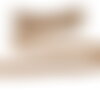 Bobine 20m galon vagues 17mm beige