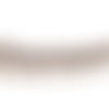 Bobine 20m galon flochettes 27mm taupe