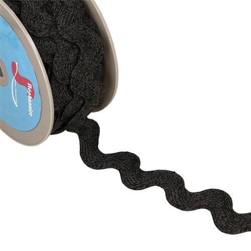Bobine 15m serpentine géante chinée 33mm noir